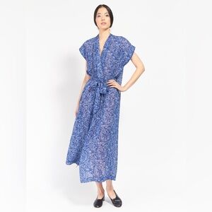 Rodebjer Olympia Chiffon Sheer Robe Dress (100)